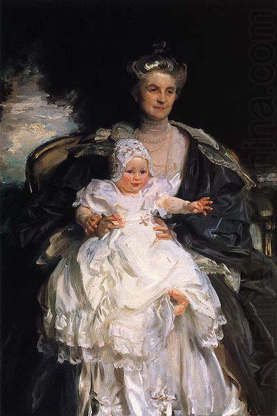 John Singer Sargent Mrs. Henry Phipps and Her Grandson Winston china oil painting image